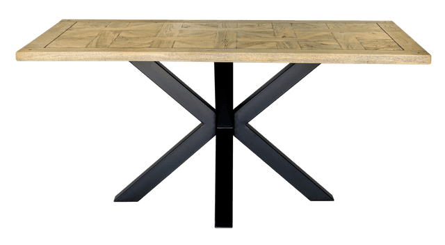Parquetry dining table