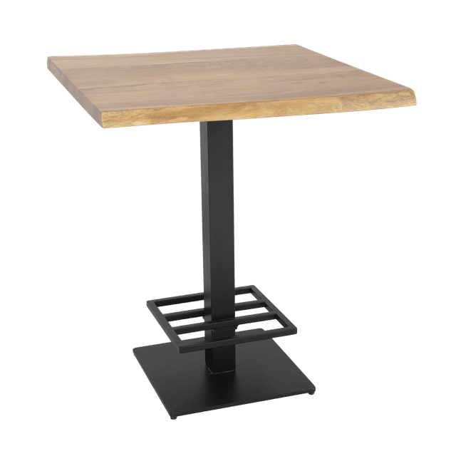 Live edge bar table